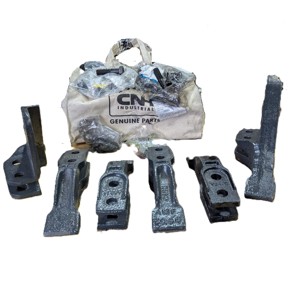 Case Construction 73347104 0.3 backhoe bucket tooth kit with side cutters bolts and washers
